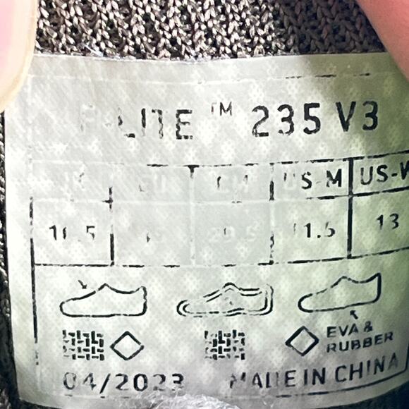 Inov 8 F Lite 235 V3 Gray Orange Cross Training Shoes Lace Up Men's Size 11.5 - Picture 9 of 11